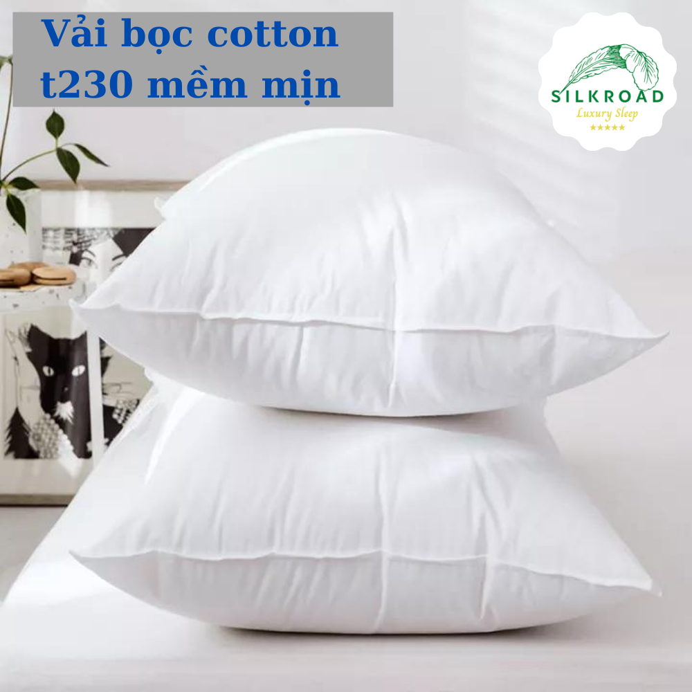 Ruột Gối Lông Vũ Nhân Tạo - Lõi  Bông Microfiber Được Thiết Kế Làm Theo Tiêu Chuẩn Khách Sạn, Resort 5 Sao