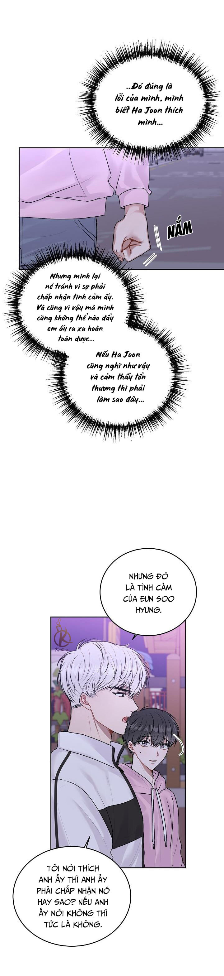 tiền bối, đừng khóc mà! chapter 18 9