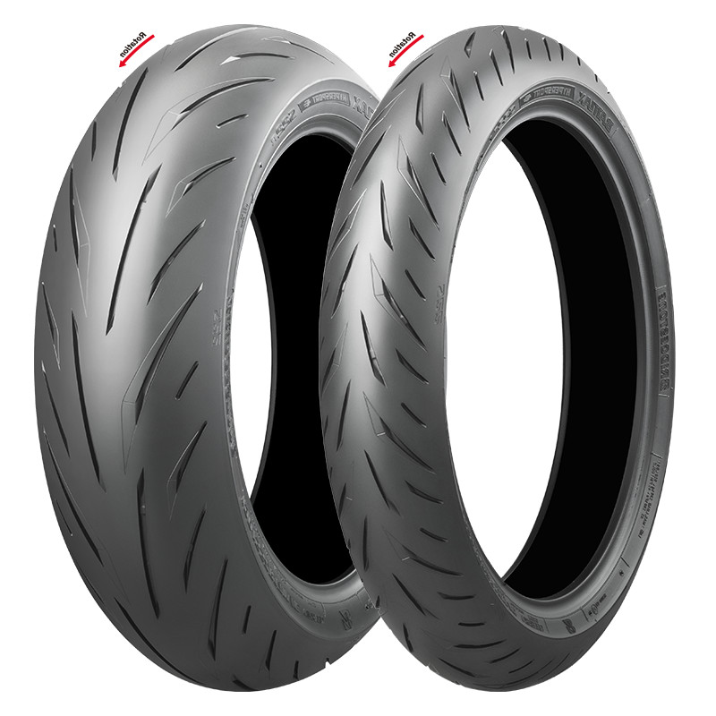 Vỏ xe motor Bridgestone Battlax Hypersport S22 120/70 R17 (58W) và 190/55 R17 (75W)