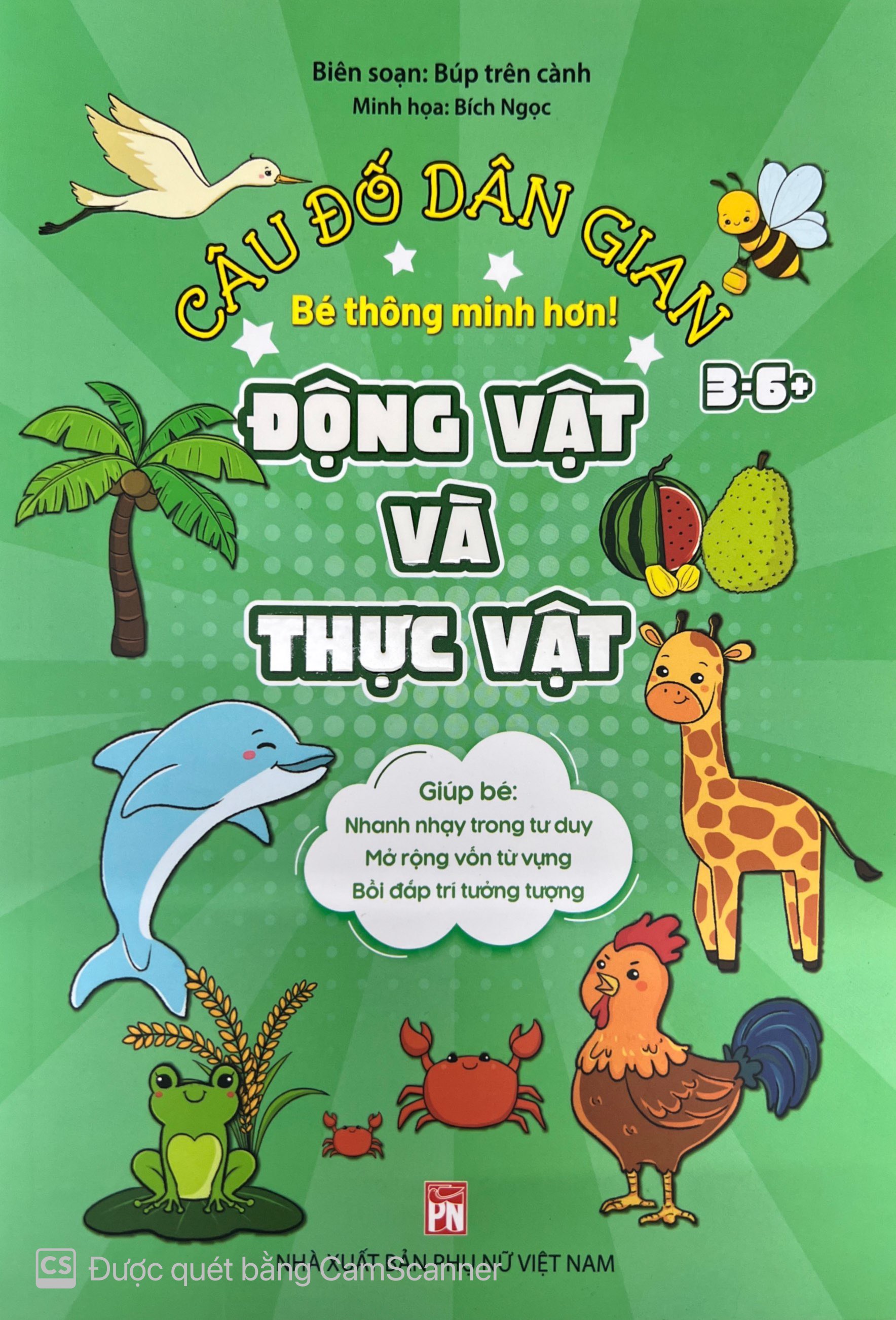 Sách - Câu Đố Dân Gian Động Vật Và Thực Vật