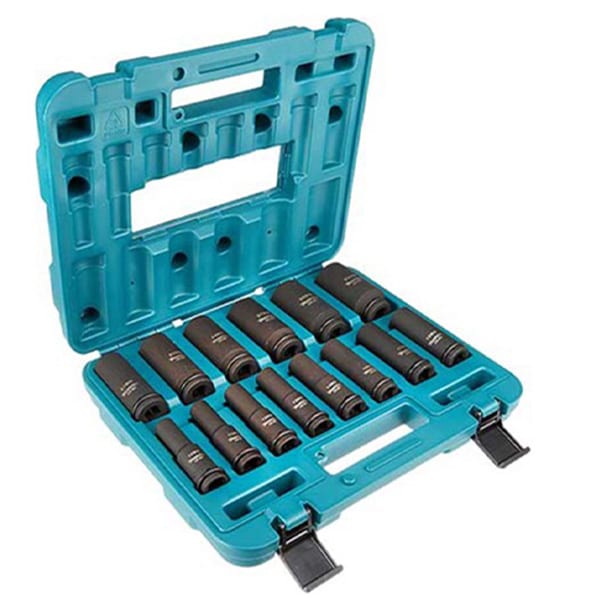 Bộ đầu tuýp dài 14 chi tiết 3/8” Makita B-55550