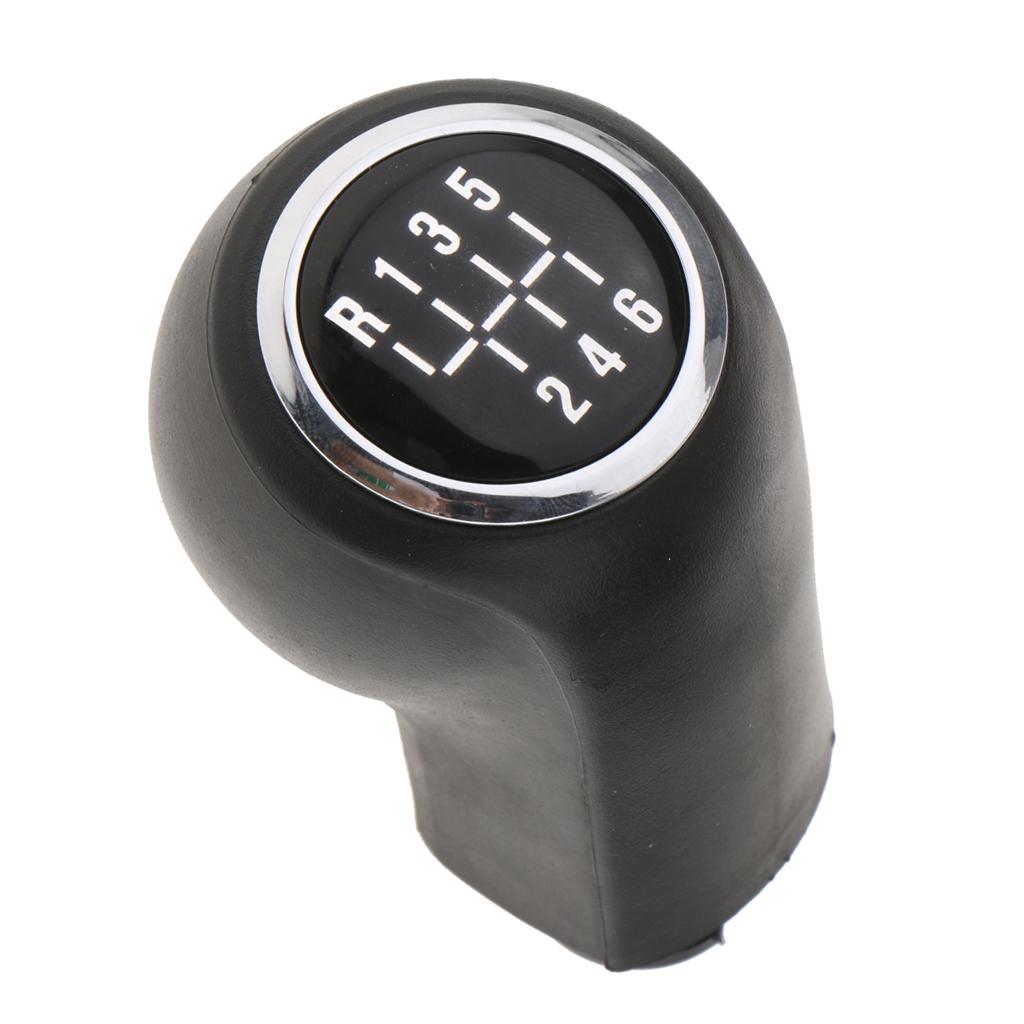 6 Speed Gear Shifter Lever Knob Handle Stick For 05-10 Vauxhall