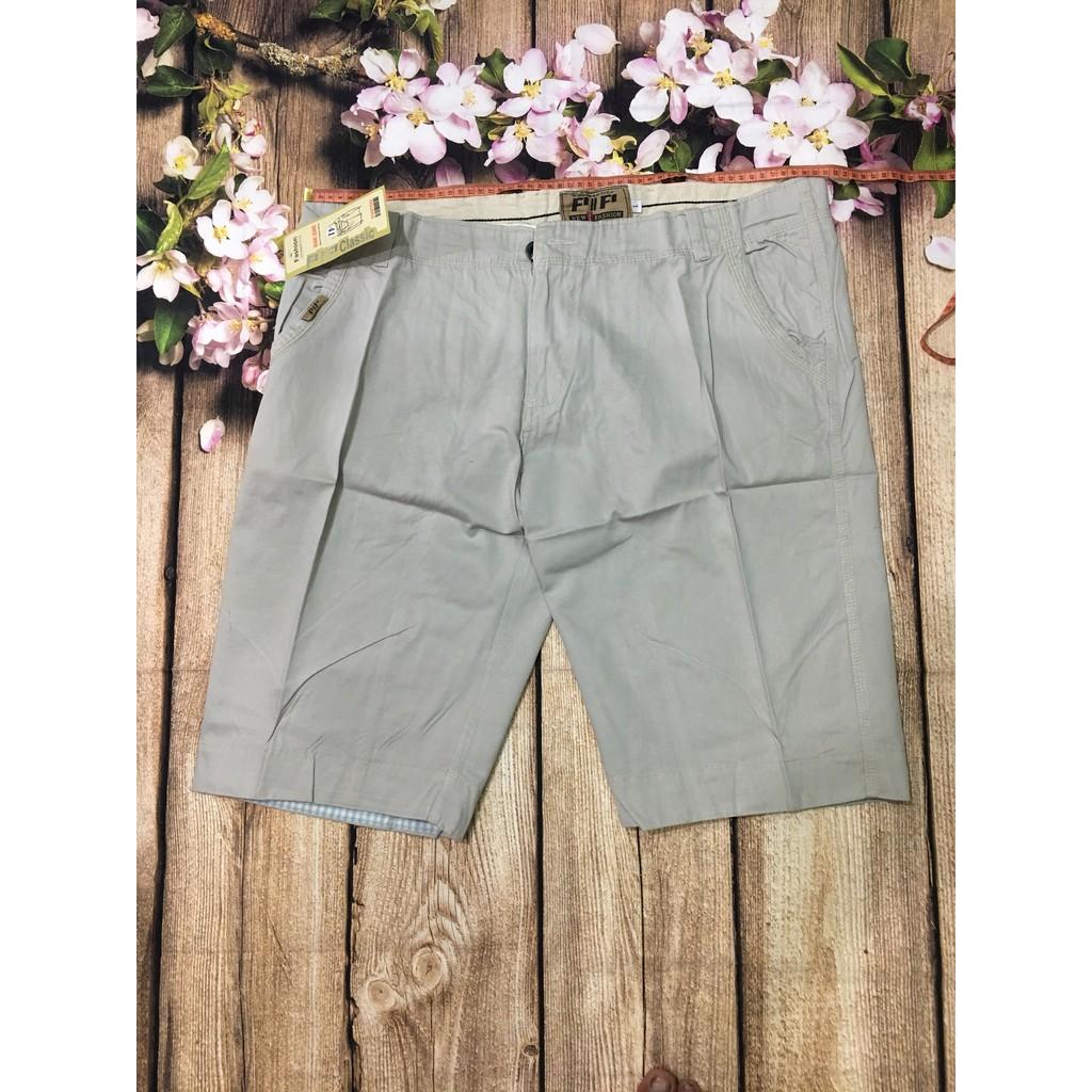 Quần short kaki nam bigsize dưới 110kg