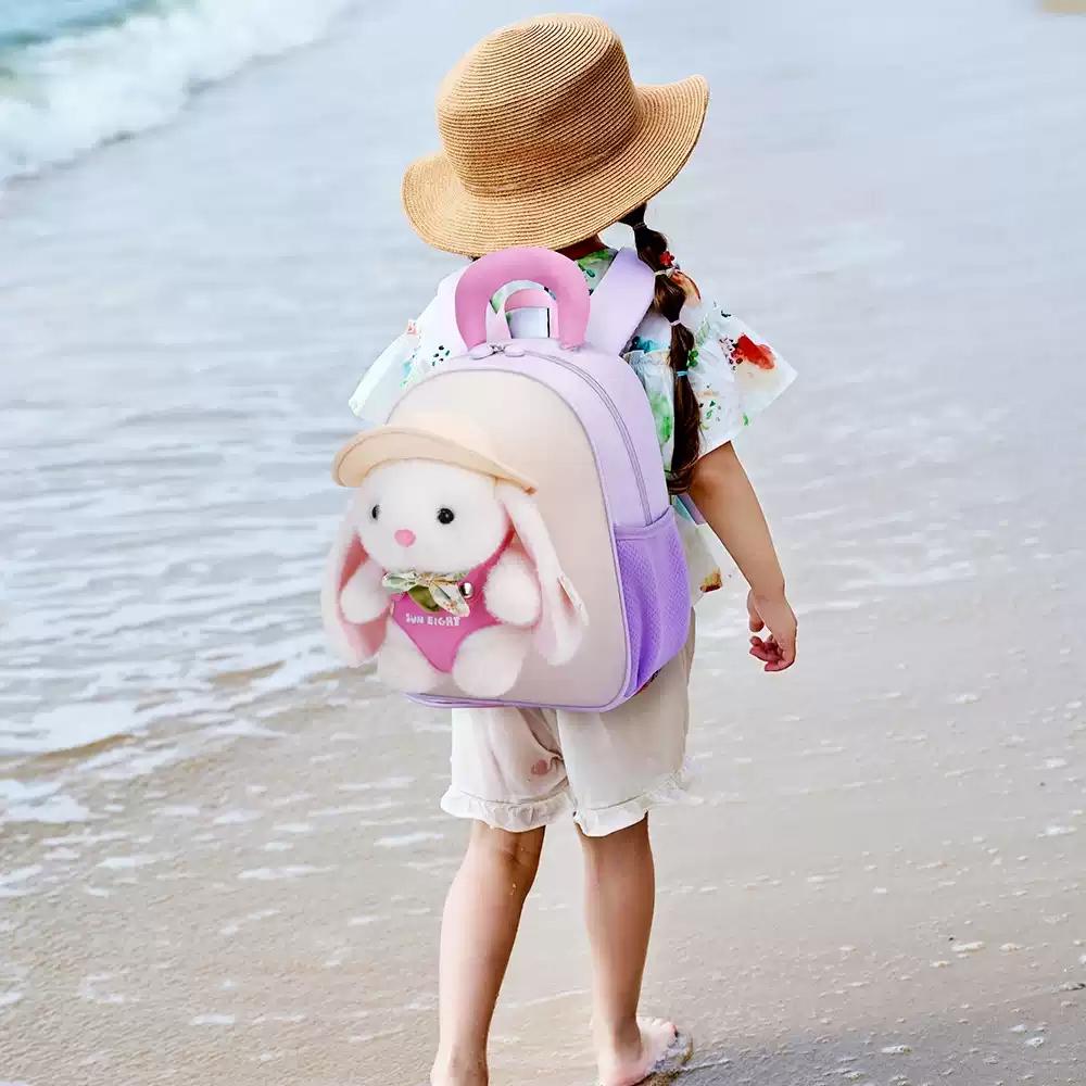 Ba Lô Mầm Non Mèo Con - Sun Eight 22316 - Màu Hồng