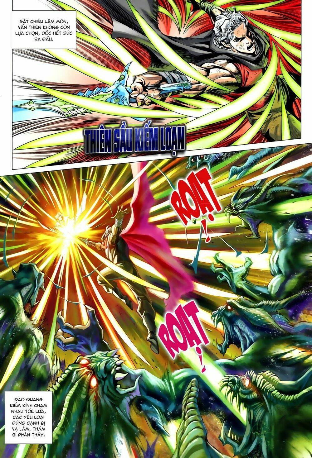 thần binh vấn thiên chapter 18 19