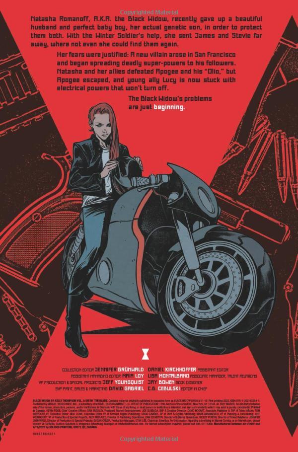 Black Widow Vol. 3: Die By The Blade
