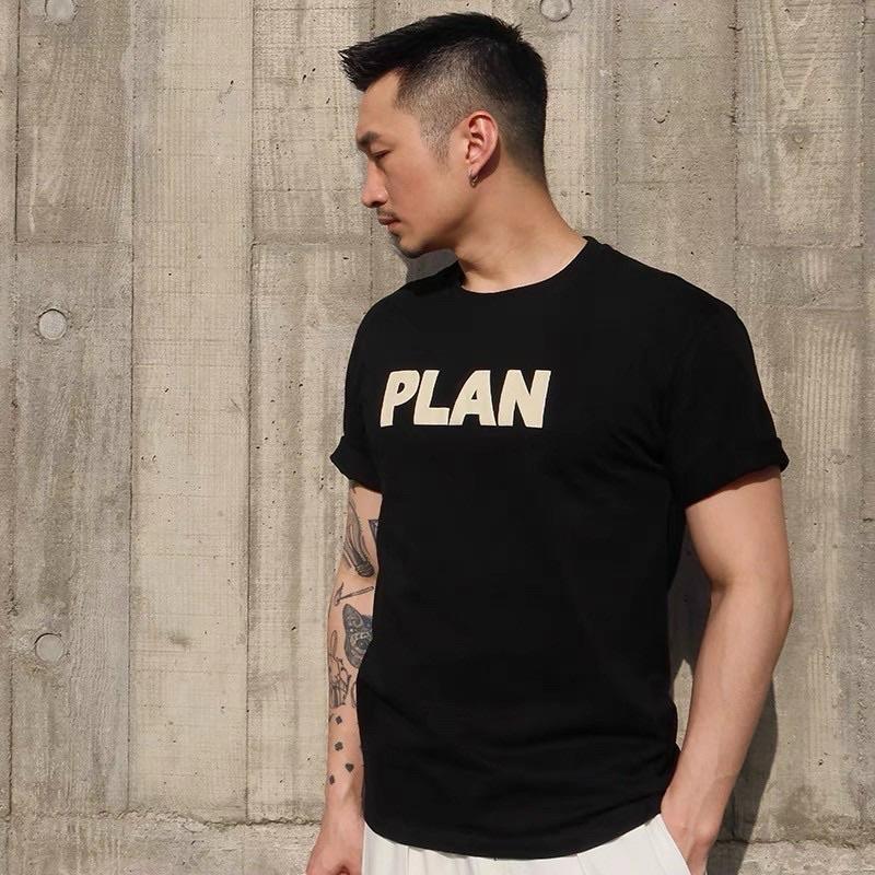 Áo thun cotton nam nữ đều mặc được PLAN