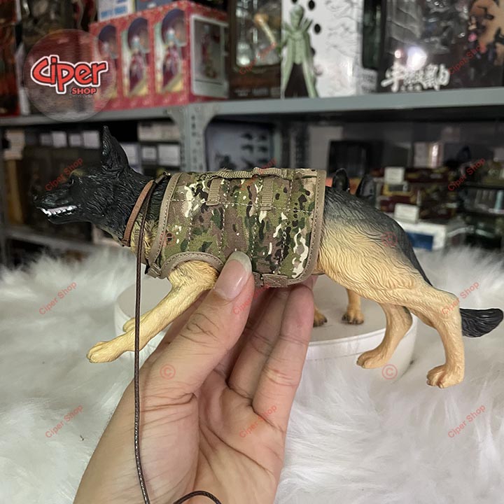 Mô hình Chó săn 1:6 - Po li ce Dog 1:6