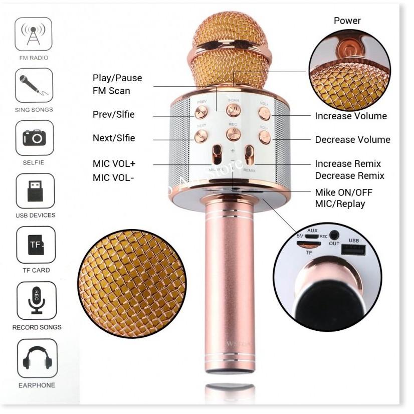 Micro Karaoke Bluetooth WS585 - MrPhukien