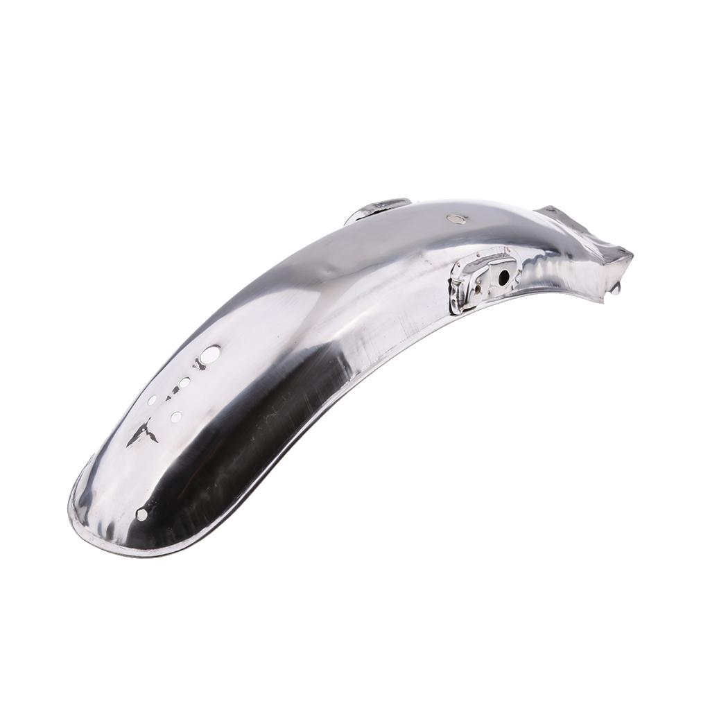 2 chiếc Xe Máy Trước/Sau Fender Chắn Bùn Thay Thế Trực Tiếp cho Xe  CG 125, đồng hồ nam Dây Thép Không Gỉ (5