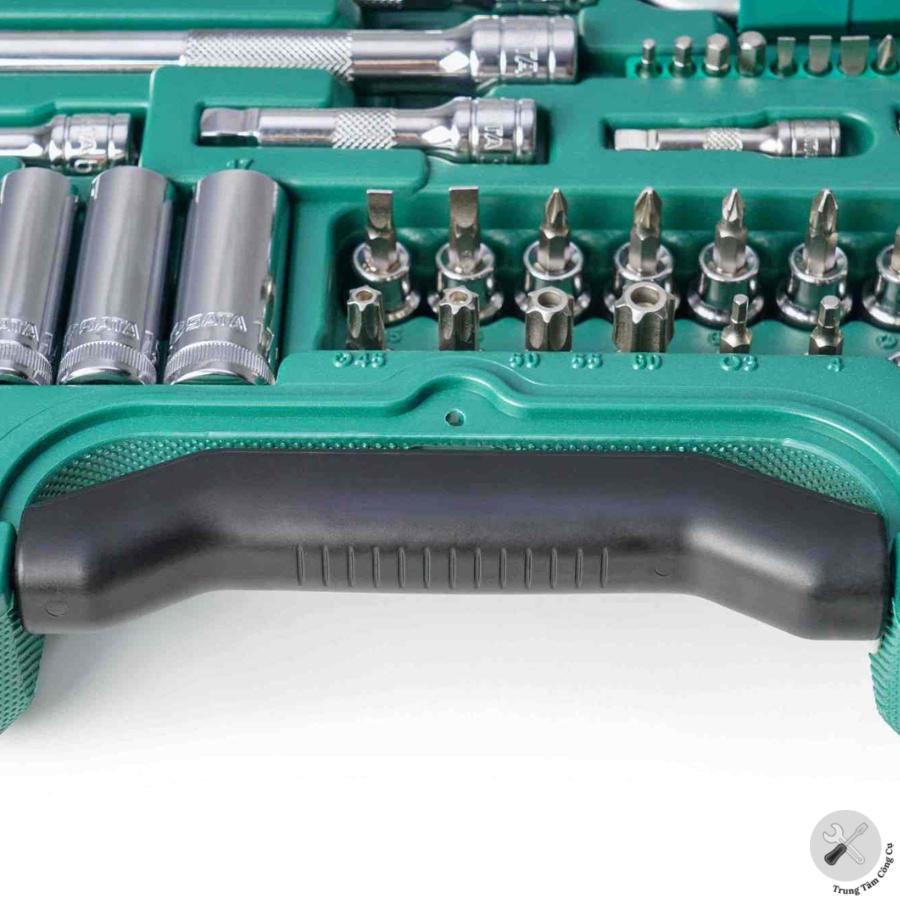 Bộ dụng cụ cầm tay Sata 09014G 128 chi tiết – Dr.Master chuyên dụng để sửa chữa các loại xe cơ giới - Hàng chính hãng