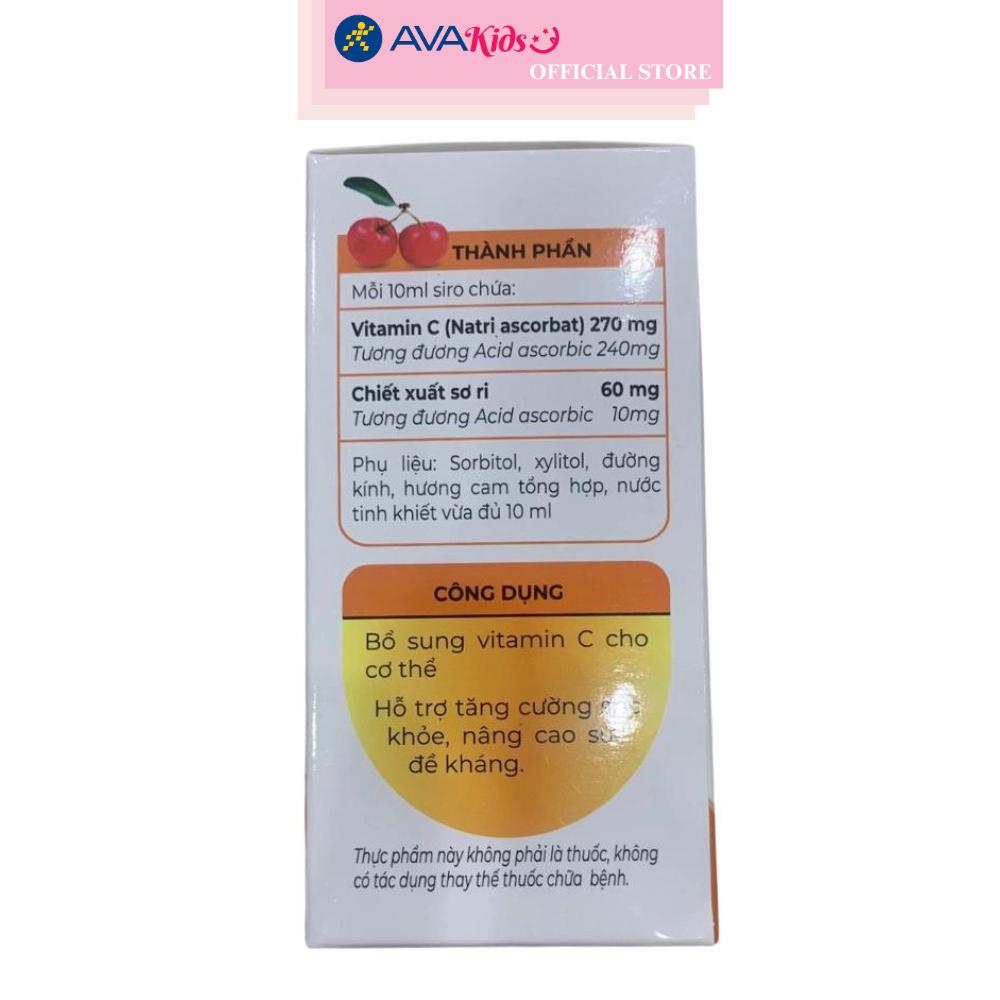 Siro Herbland Healthza VitaC Kid giúp tăng cường sức đề kháng 90 ml (từ 2 tuổi)