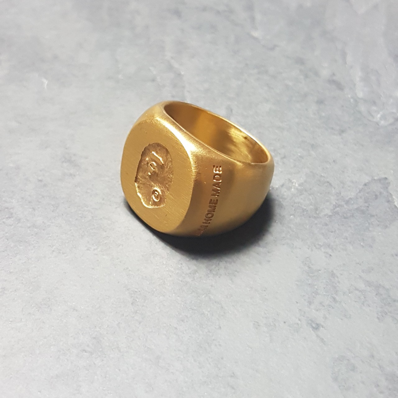 Aape Bape Ring, Nhẫn Bape màu Gold