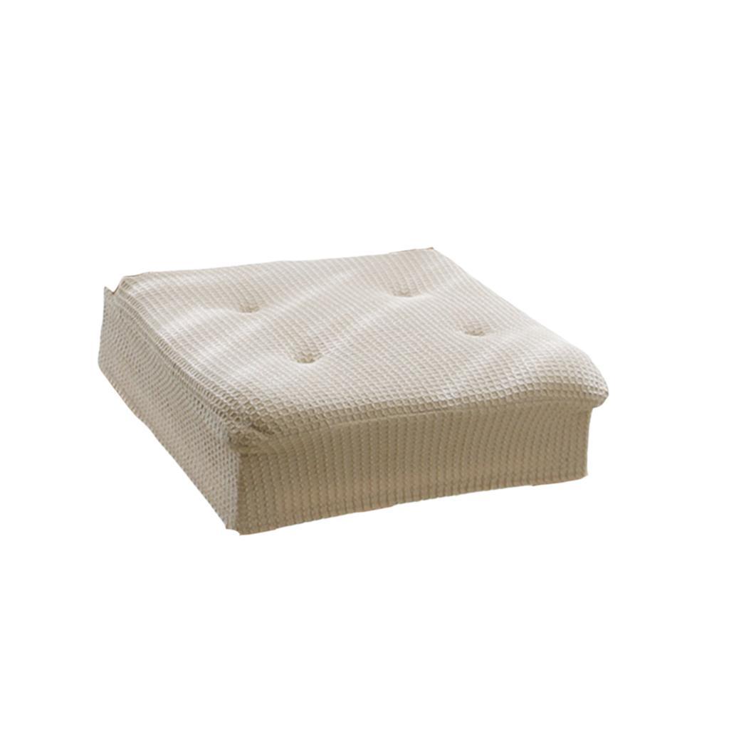 Modern Sponges Seat Cushion Thick Pad Bolster Chair Slipcover