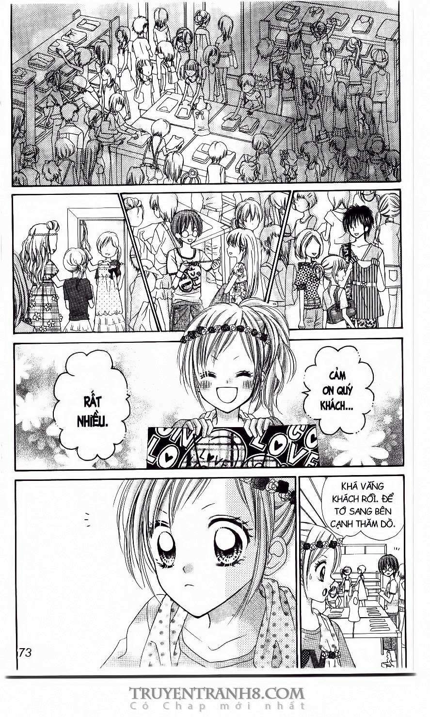 tiệm thời trang, love cotton chapter 21 14