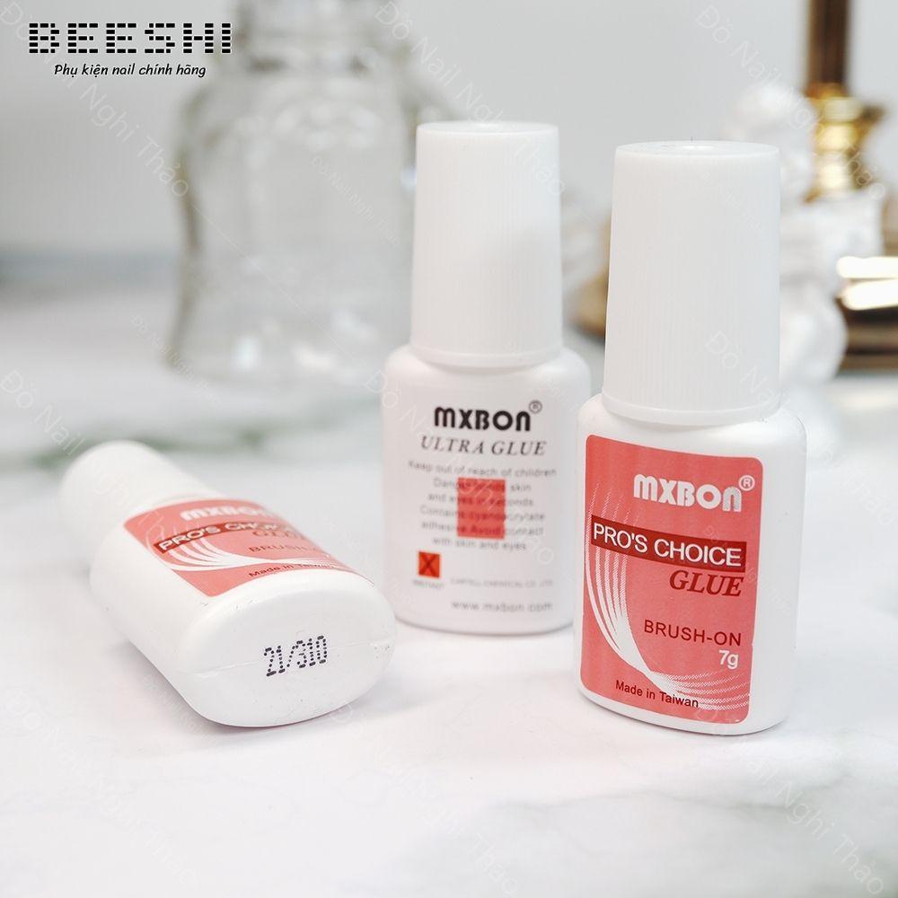 keo mxbon làm nail gắn móng úp, nối móng, đính đá- beeshi shop nail