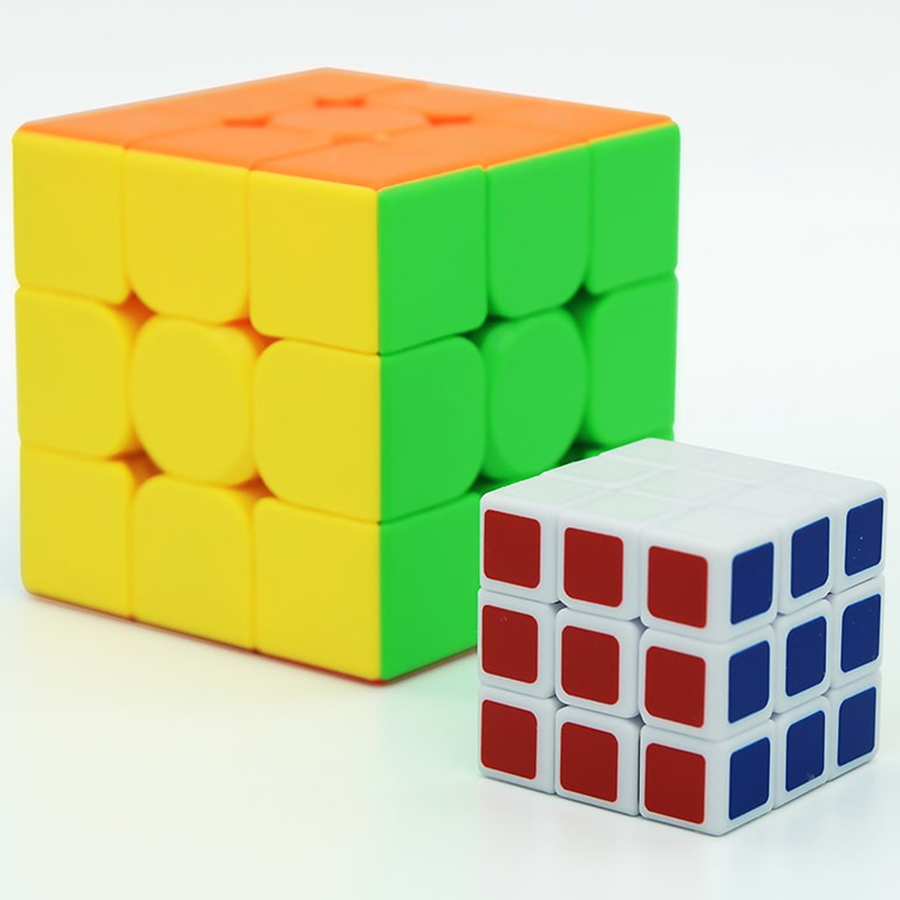 Rubik 3x3x3 (Kèm Rubik Nhỏ 3x3x3) DK81083- Màu Ngẫu Nhiên