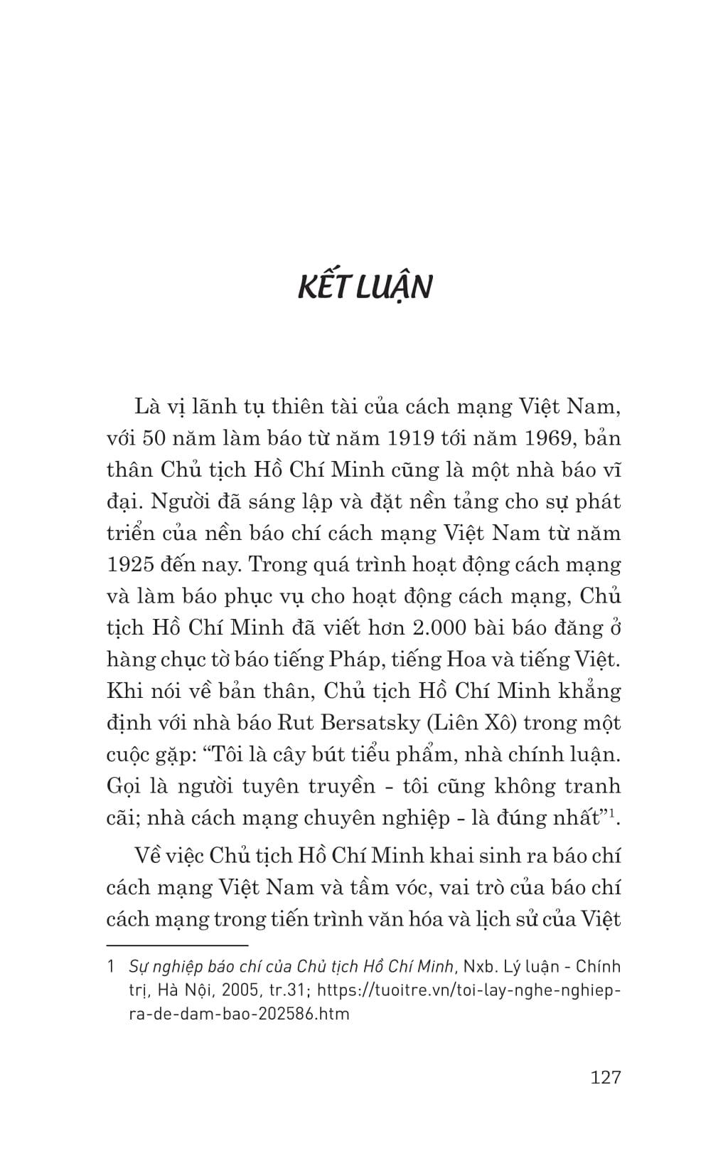 Sách - Di Sản Hồ Chí Minh - Bác Hồ Với Báo Chí Cách Mạng Việt Nam