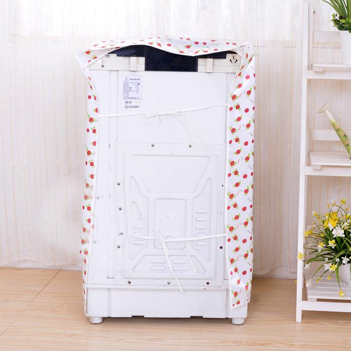 Áo trùm máy giặt vải trong cửa trên - Màu ngẫu nhiên - GDHN Loại Tốt