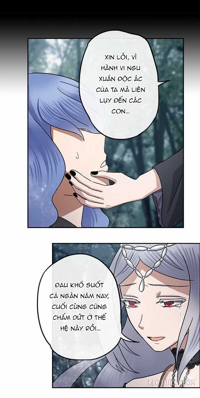 nụ hôn nguyền rủa chapter 113 11