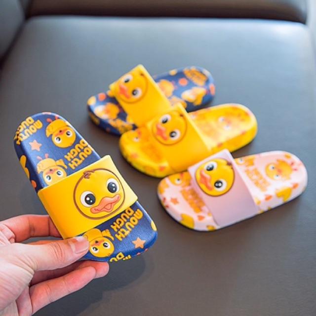 Dép lê hình vịt siêu kute cho bé trai bé gái