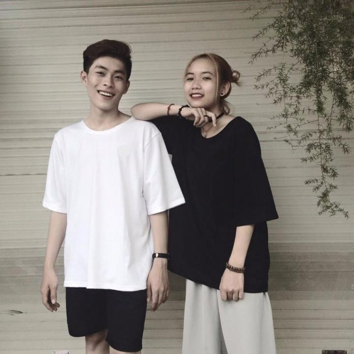 Áo thun unisex form rộng tay lửng nam nữ hàn quốc Lá MCLE 2021 aothununisex