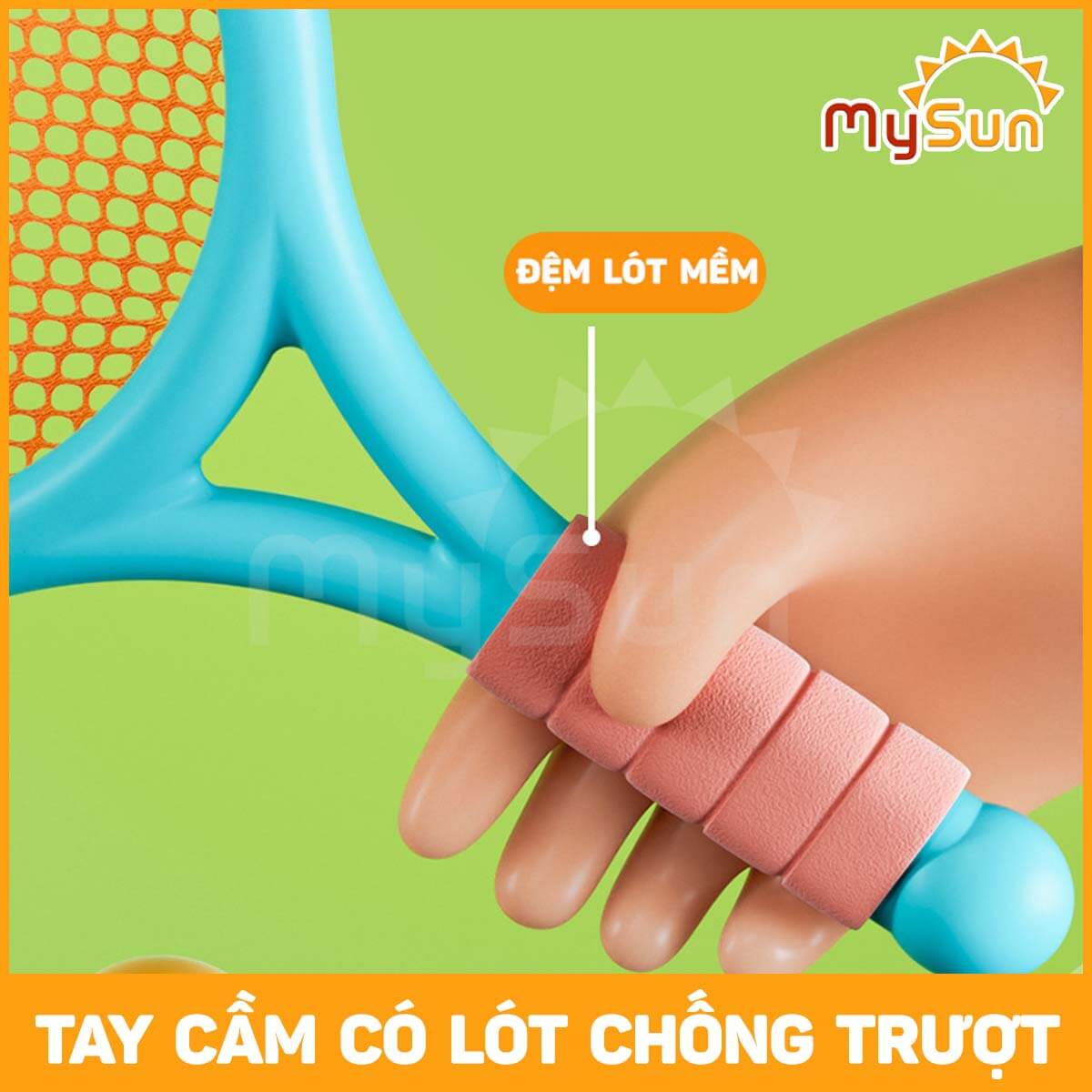 Đồ chơi vợt cầu lông, bóng bàn cho bé giá rẻ mầm non - mẫu giáo phát triển vận động ngoài trời