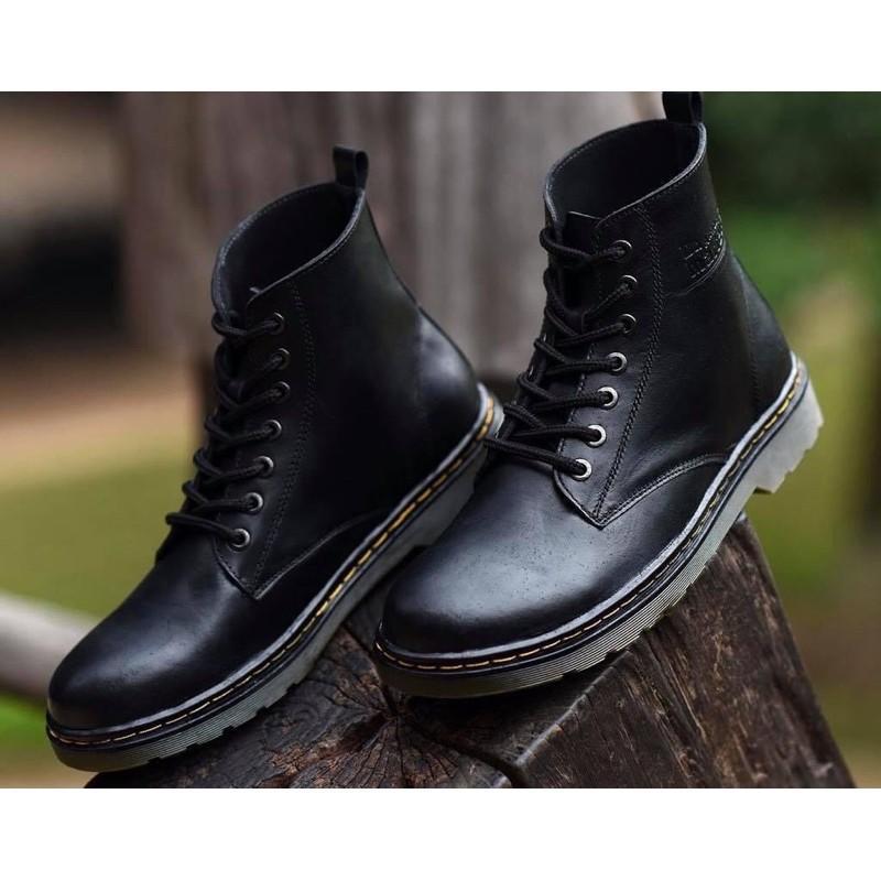 Giày đốc buộc dây cao cổ, combat boot