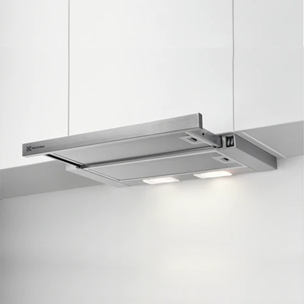 Máy hút mùi tích hợp bằng thép dạng kéo 60cm Electrolux Hàng chính hãng