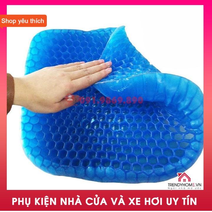 Đệm Silicone tấm lót ghế thoáng khí bảo vệ cột sống chất liệu mềm mại thân thiện