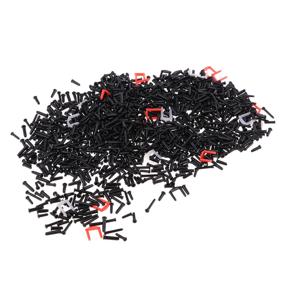 Nylon Grommets Eyelets Racket String Protector, Sports Equipment Badminton Racket Guard Tube Nylon Grommets Eyelets String Protector