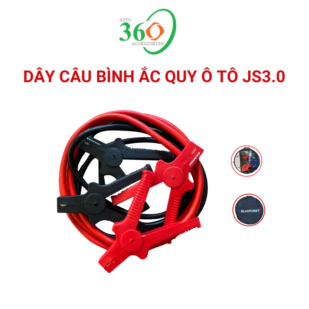 Bộ 2 Dây Câu Bình Ắc Quy Blaupunkt JS 3.0