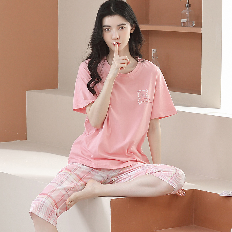 Quần áo mặc nhà cotton 5639