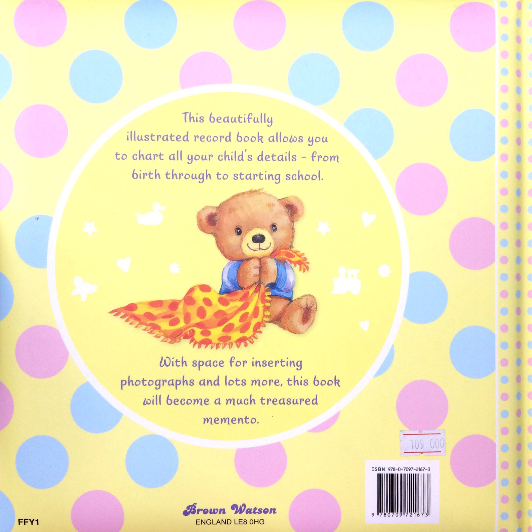 My First Five Year Diary - A Baby Record Book