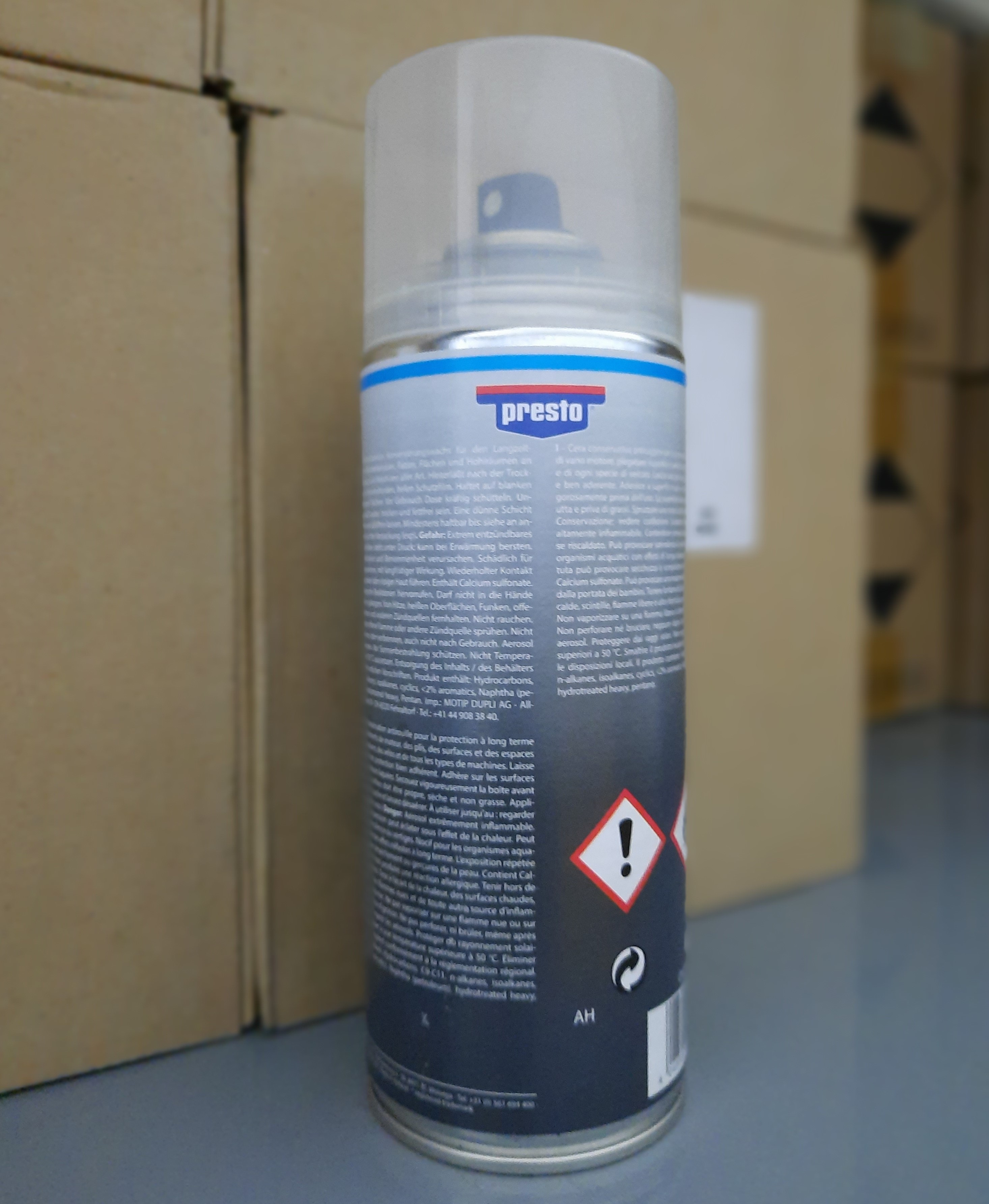 Bảo vệ vỏ máy và chi tiết kim loại Presto 400ml