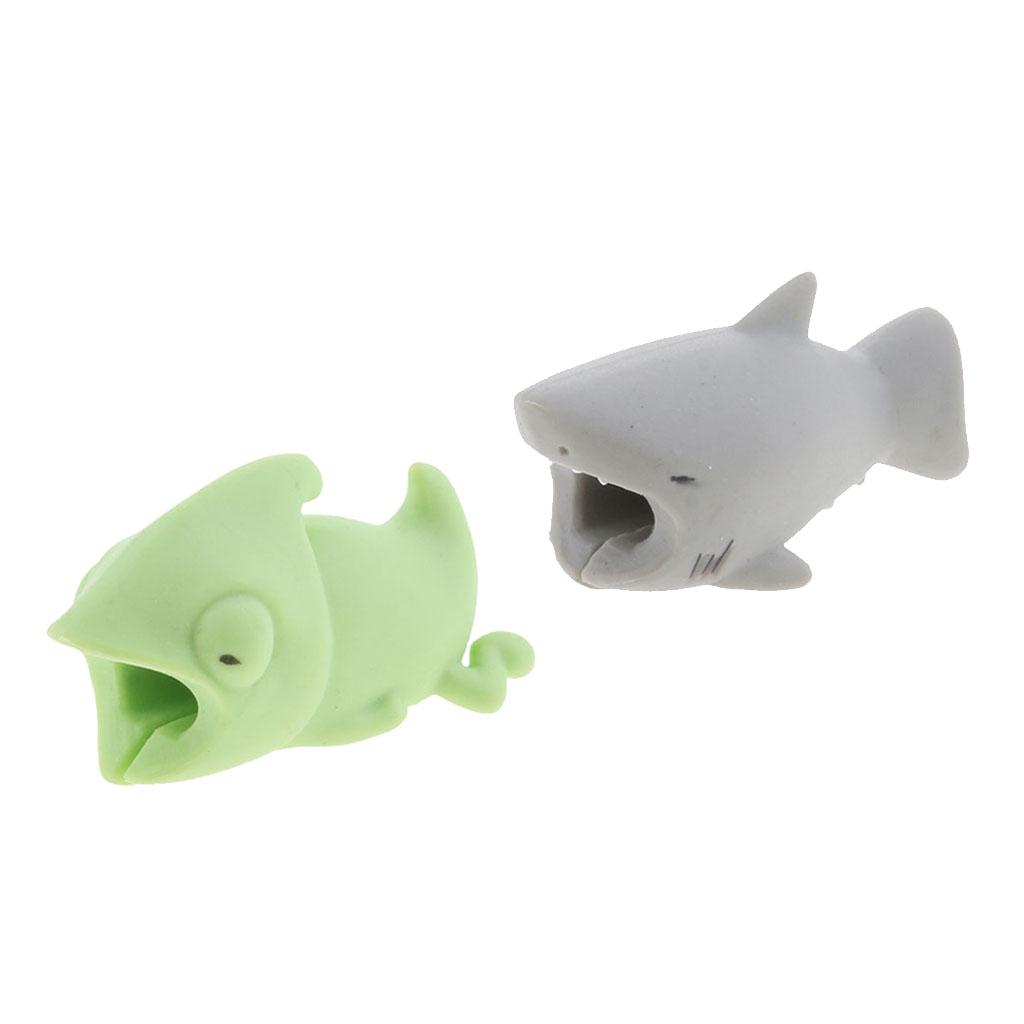 2x Cartoon Cable Winder Organizer Protector Case Cover for Digital Cables