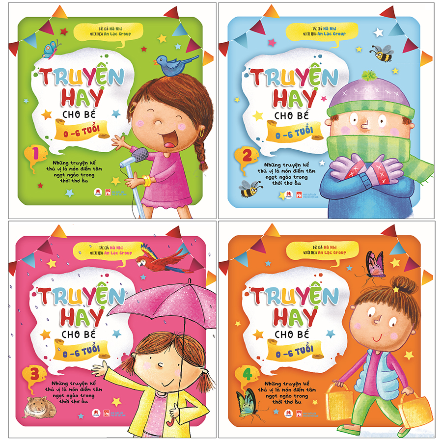Combo Truyện Hay Cho Bé 0-6 Tuổi