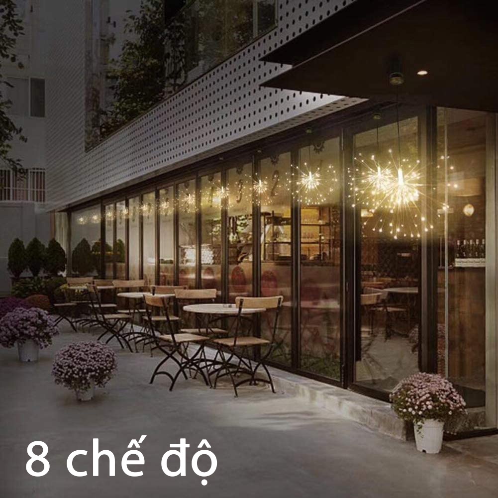 Dây Đèn Led Hình Hoa 8 Chế Độ Kèm Điều Khiển Từ Xa Dùng Trang Trí