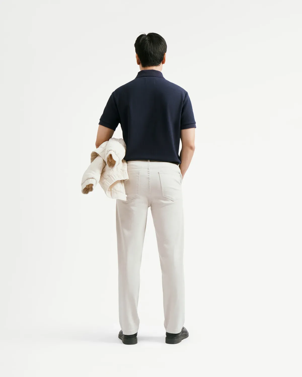 Áo Polo Nam Tay Ngắn Phối Cổ Form Fitted - ROUTINE 10F25POL001