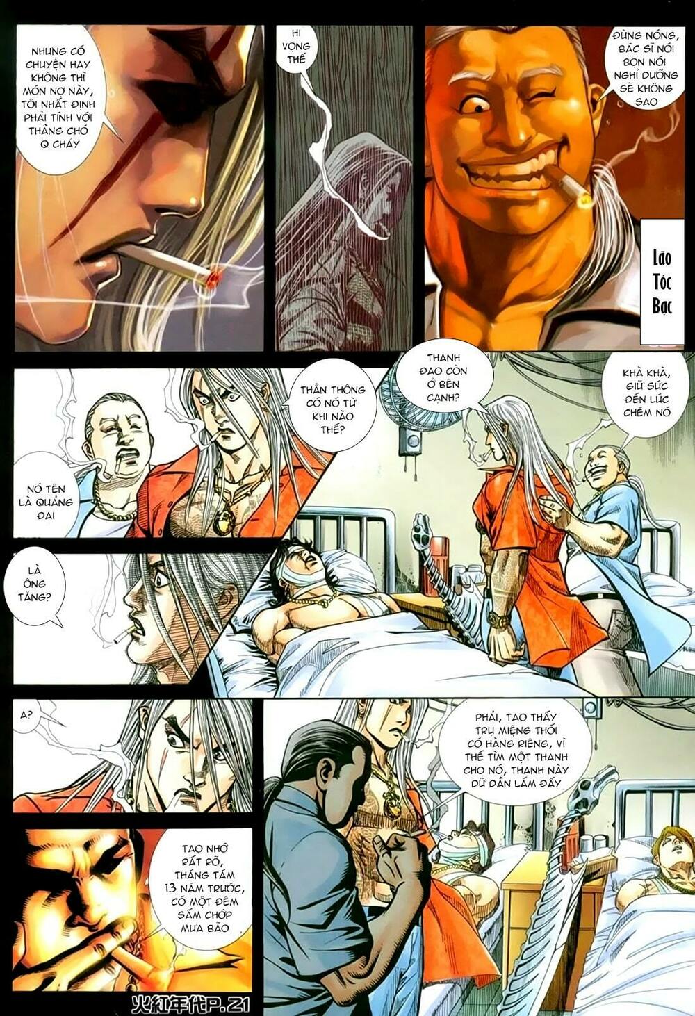 hỏa hồng niên đại hắc cốt đường chapter 143 17