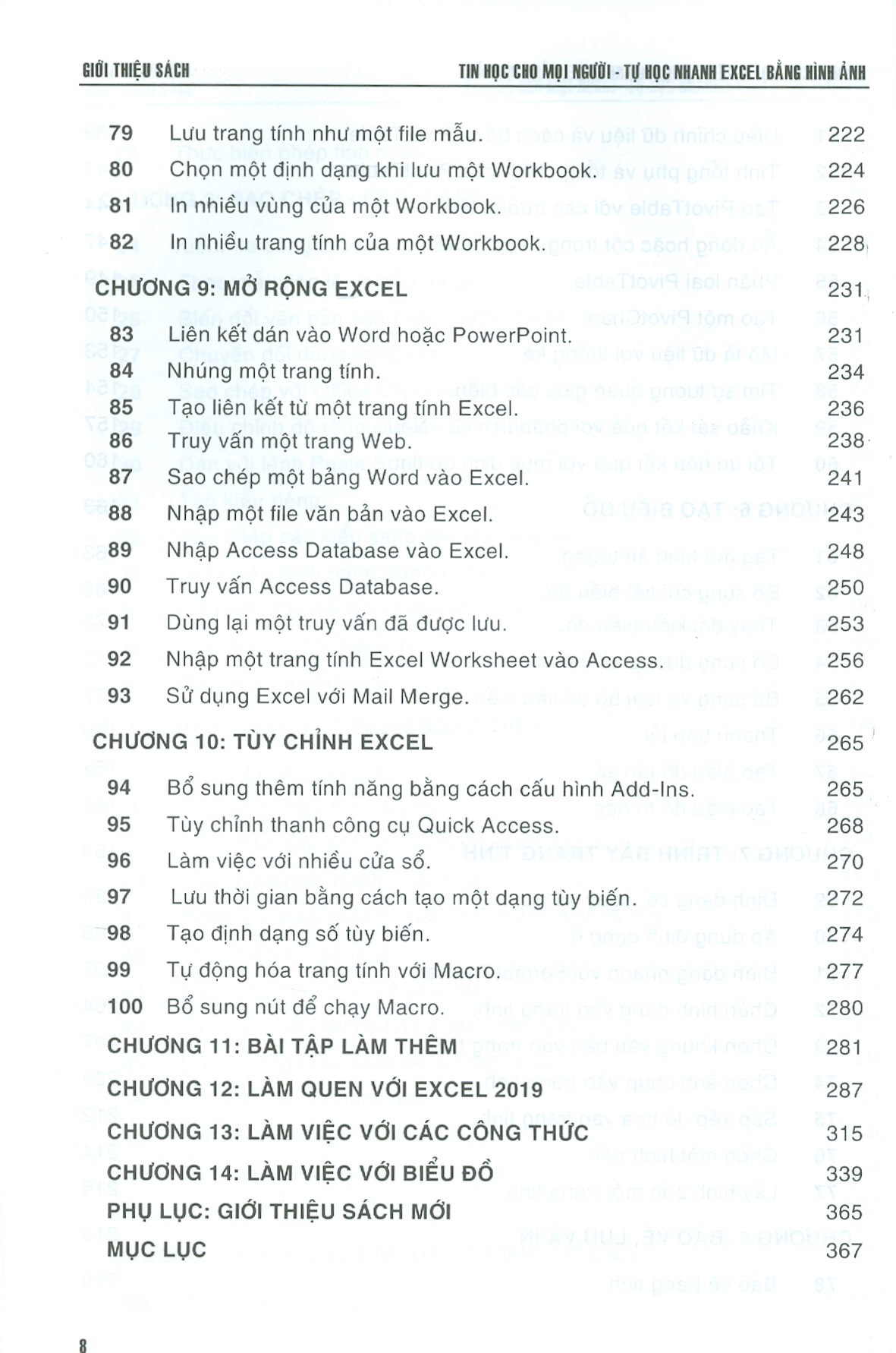 Tin Học Cho Mọi Người - Tự Học Nhanh Excel Bằng Hình Ảnh