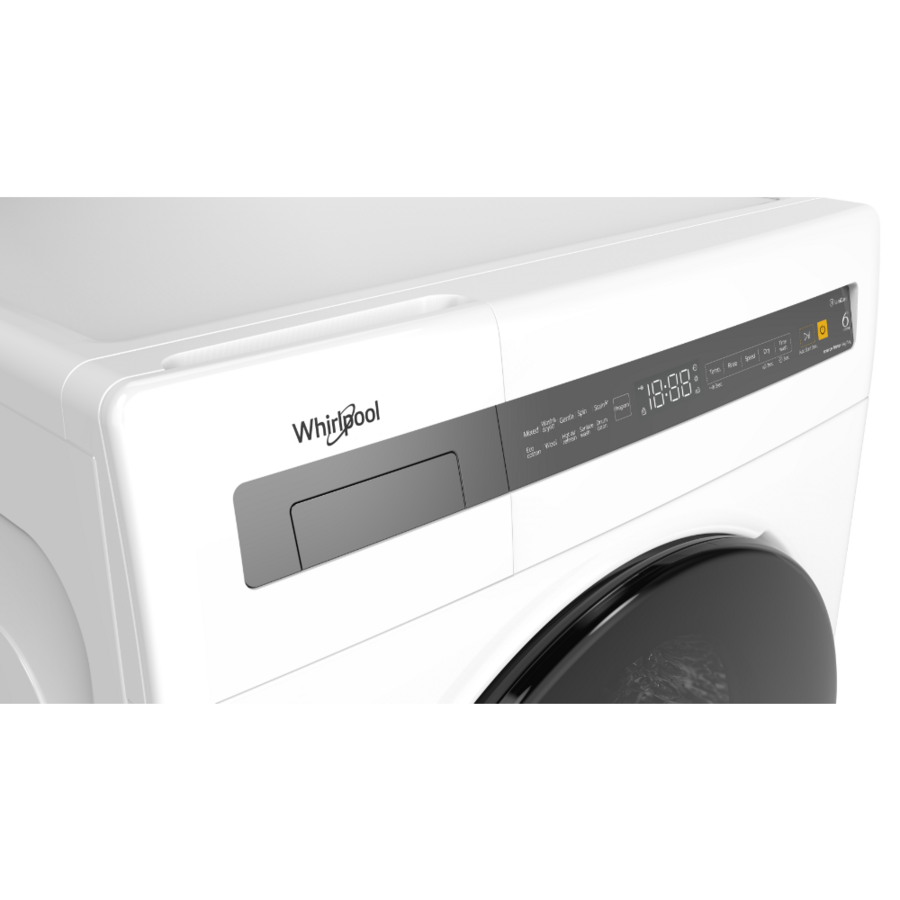 Máy giặt sấy Whirlpool SaniCare 10.5KG / 7KG Trắng WWEB10702FW - Hàng Chính Hãng (chỉ giao HCM)