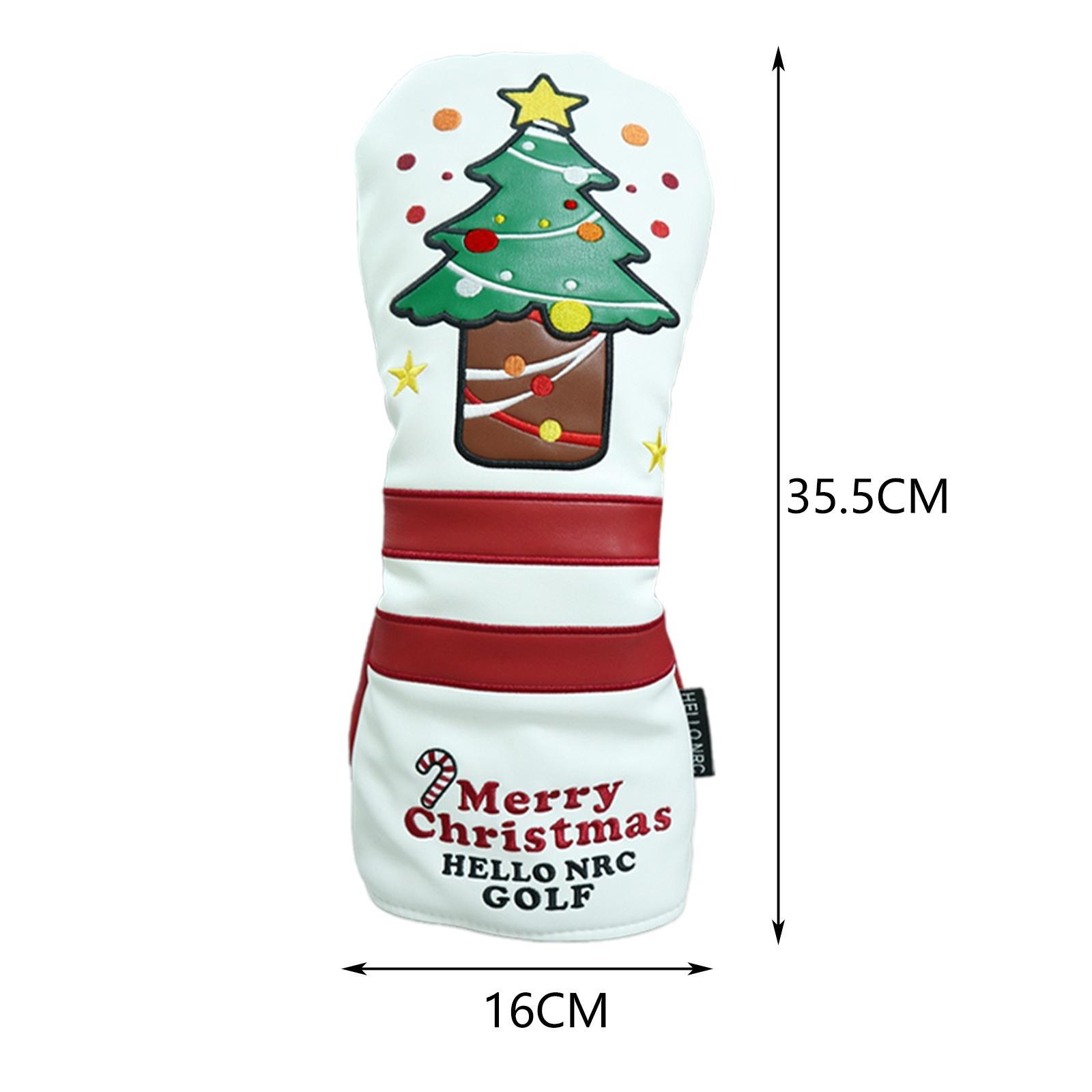 Golf Club Fairway Wood Headcover PU Leather Head Covers Protector