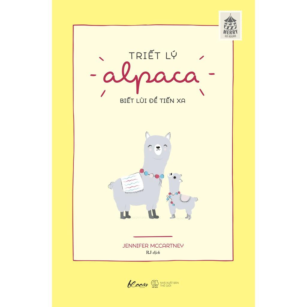 Sách Triết Lý Alpaca – Biết Lùi Để Tiến Xa - Skybooks - BẢN QUYỀN