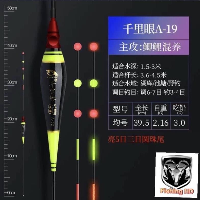 Phao câu đài câu ngày đêm TIANHA đồ câu FISHING_HD