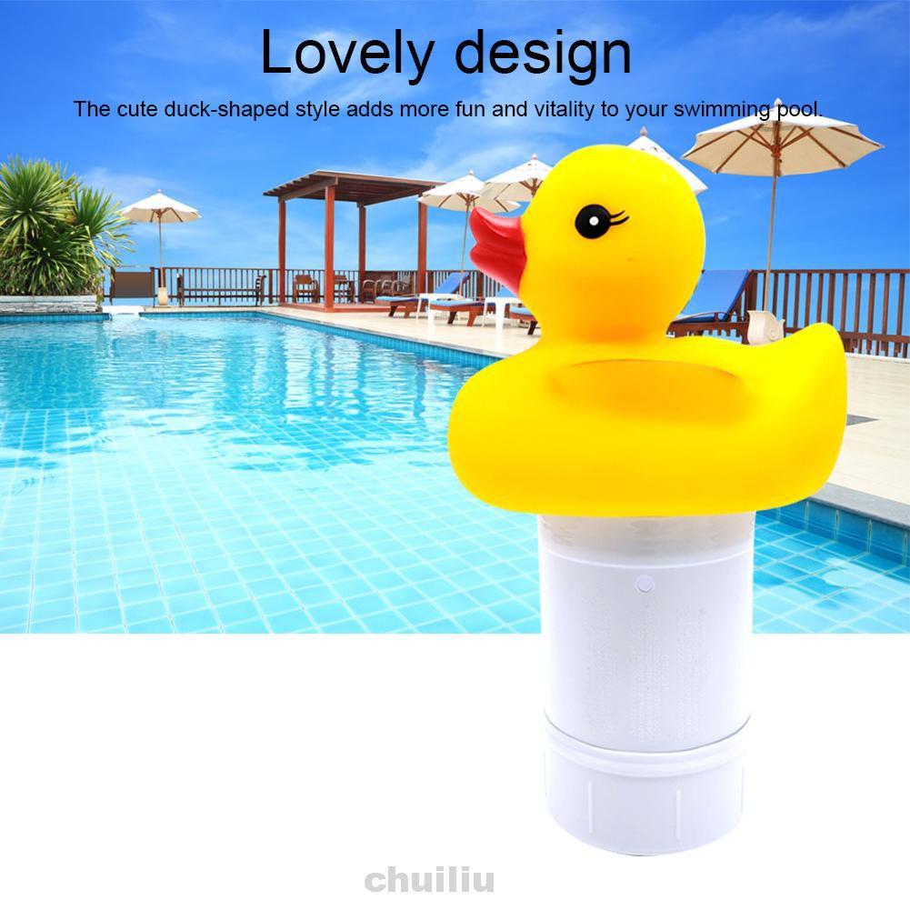 Dụng Cụ Làm Sạch Hồ Bơi Hình Vịt Dễ Thương