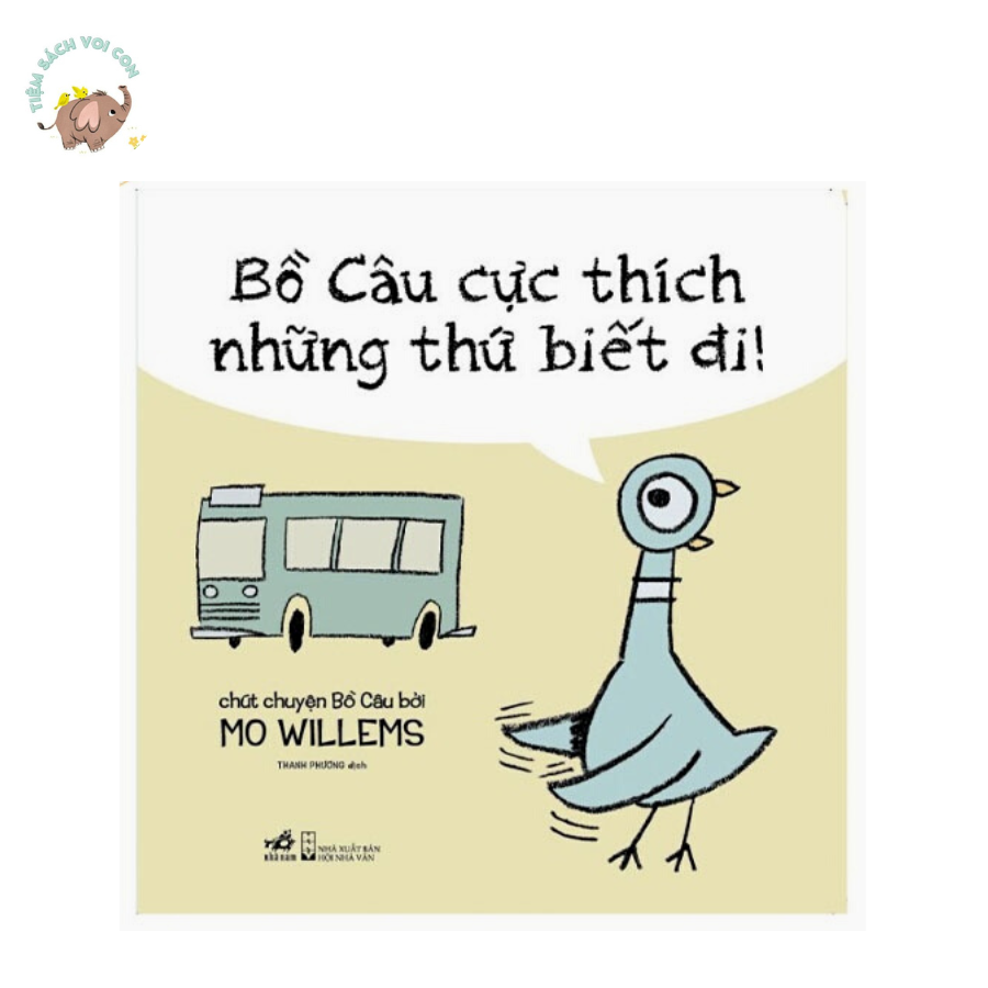 Sách - Bồ câu cực thích những thứ biết đi!