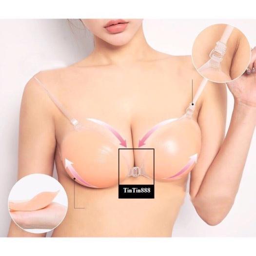 ÁO DÁN NGỰC CÀI TRƯỚC SILICON NÂNG NGỰC MUSS DÀY