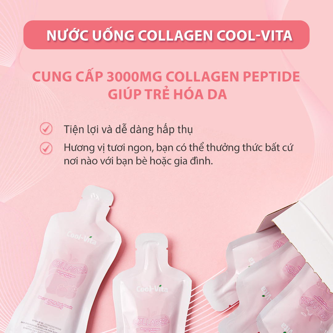 Combo Bộ 2 Hộp Collagen Uống Trẻ Hóa Da & 2 Hộp Enzyme Slimkeep Thanh Lọc Cơ Thể Hỗ Trợ Giảm Cân Coolvita (4 Hộp)