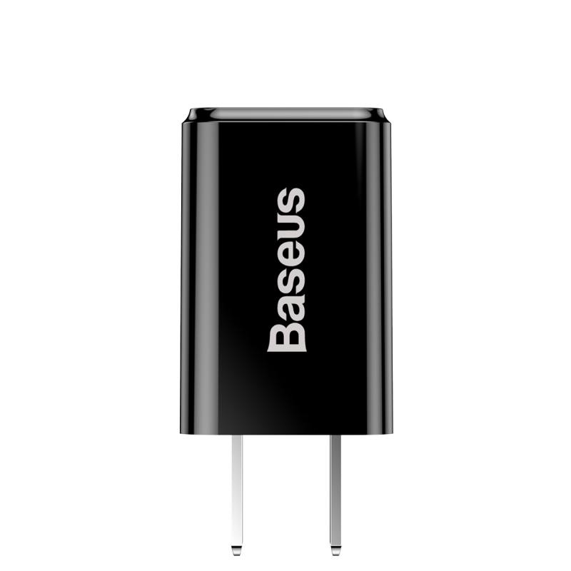 Bộ sạc 2 cổng USB Baseus Traveler Series 2.4A Dual USB Charger - Hàng Chính Hãng